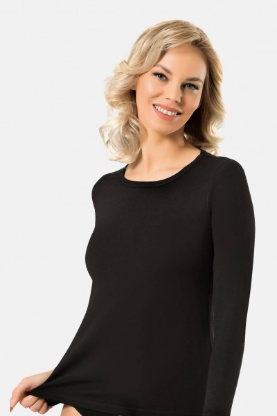 Γυναικεία Ισοθερμική μπλούζα NAMALDI  - Μαύρο