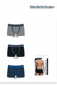 Ανδρικά Boxers Scuola Nautica Italiana 2062 Ανδρικά Boxers Scuola Nautica Italiana 2062