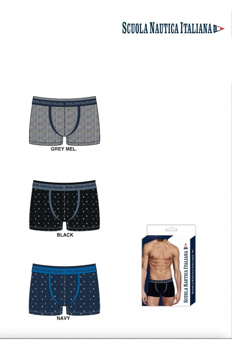 Ανδρικά Boxers Scuola Nautica Italiana 2062 Ανδρικά Boxers Scuola Nautica Italiana 2062