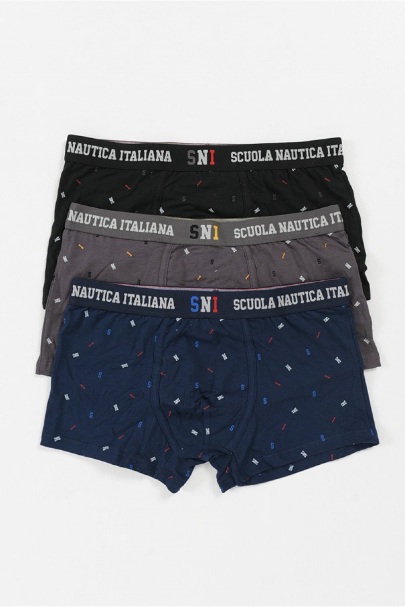Ανδρικά Boxers Scuola Nautica 3 Pack 2316 Ανδρικά Boxers Scuola Nautica 3 Pack 2316