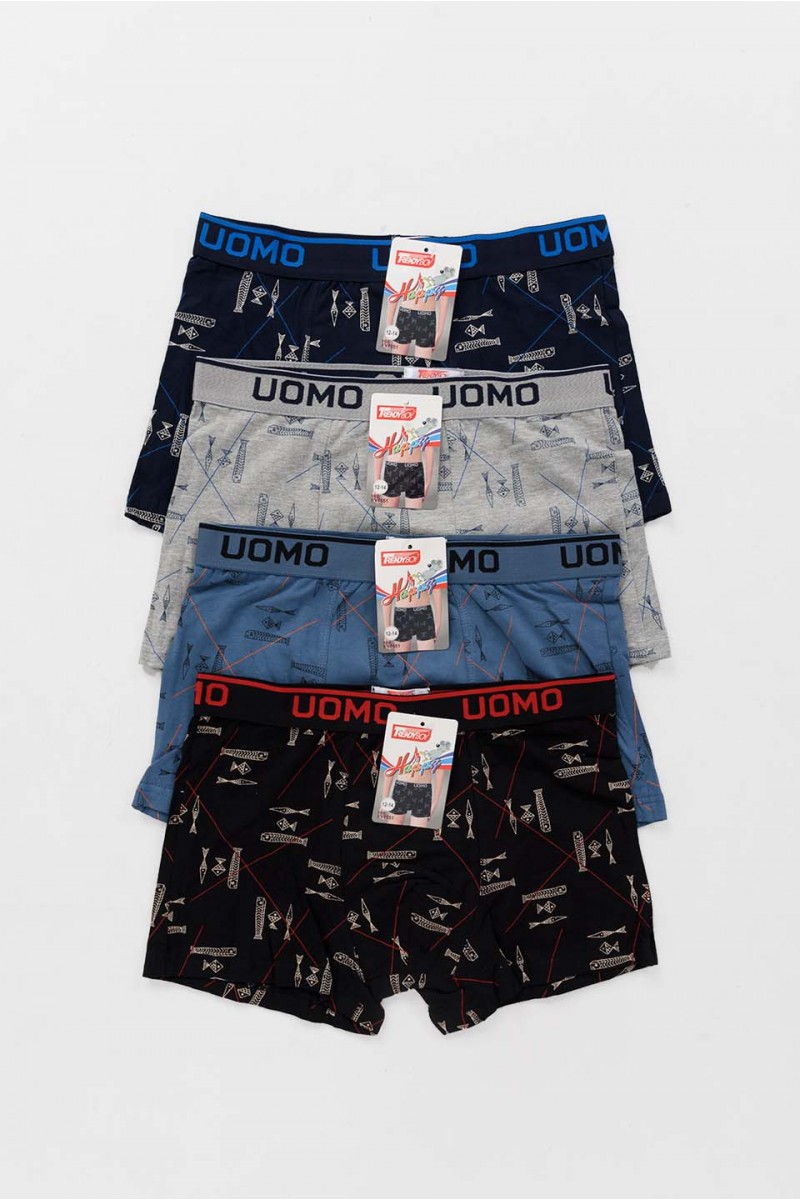 Παιδικά μποξεράκια TRENDYBOY 4 PACK FY1651 Παιδικά μποξεράκια TRENDYBOY 4 PACK FY1651