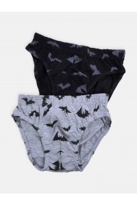 Παιδικά εσώρουχα σλιπ DONI BATS 2 PACK Παιδικά εσώρουχα σλιπ DONI BATS 2 PACK