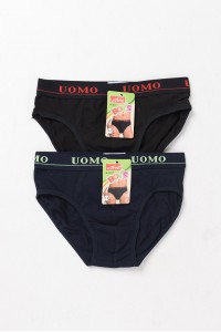 Εφηβικά σλιπ UOMO Αγόρι 2 τεμάχια G 617 Εφηβικά σλιπ UOMO Αγόρι 2 τεμάχια G 617