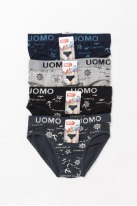 Εφηβικά σλιπ UOMO Αγόρι 4 τεμάχια FY1833 Εφηβικά σλιπ UOMO Αγόρι 4 τεμάχια FY1833