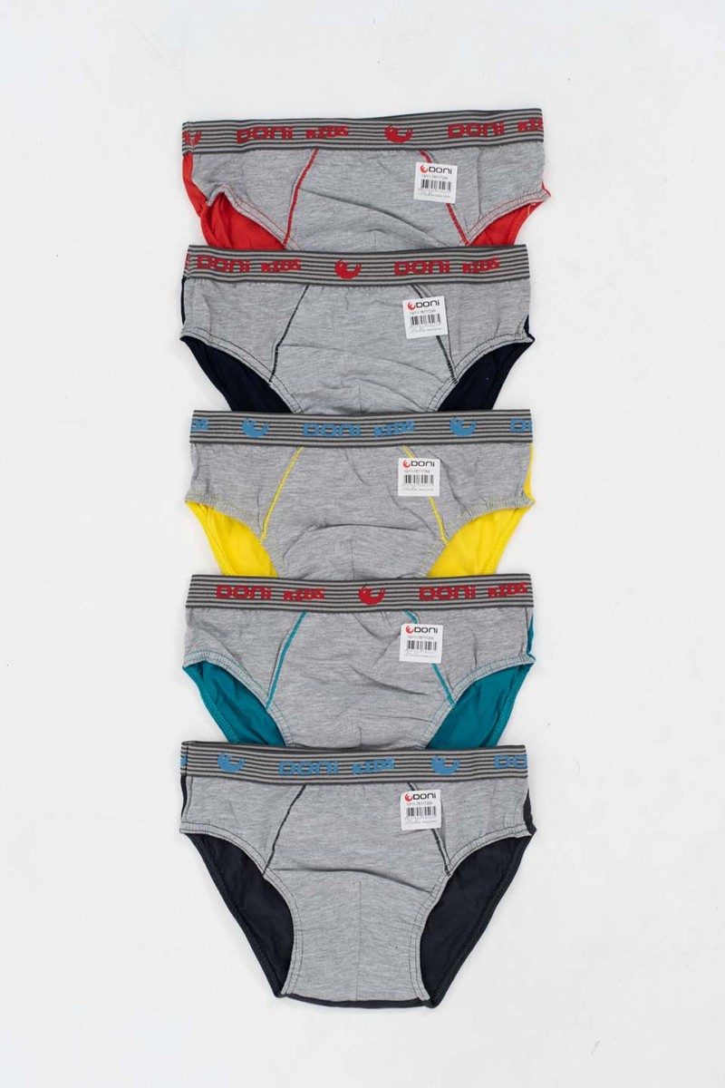 Παιδικά εσώρουχα σλιπ DONI 5 PACK 767172W Παιδικά εσώρουχα σλιπ DONI 5 PACK 767172W