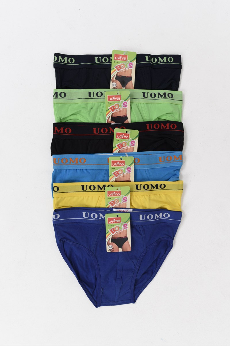 Παιδικά σλιπ UOMO 6 Pack G 617 Παιδικά σλιπ UOMO 6 Pack G 617