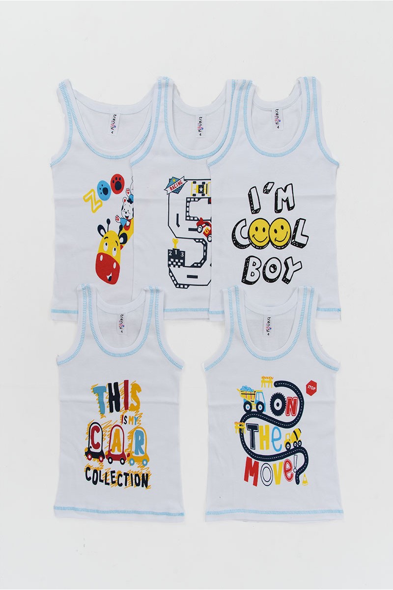 Παιδικά φανελάκια TRENDY KIDS 5 Pack DES72