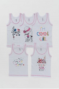 Παιδικά φανελάκια TRENDY KIDS 5 Pack DES71 Παιδικά φανελάκια TRENDY KIDS 5 Pack DES71