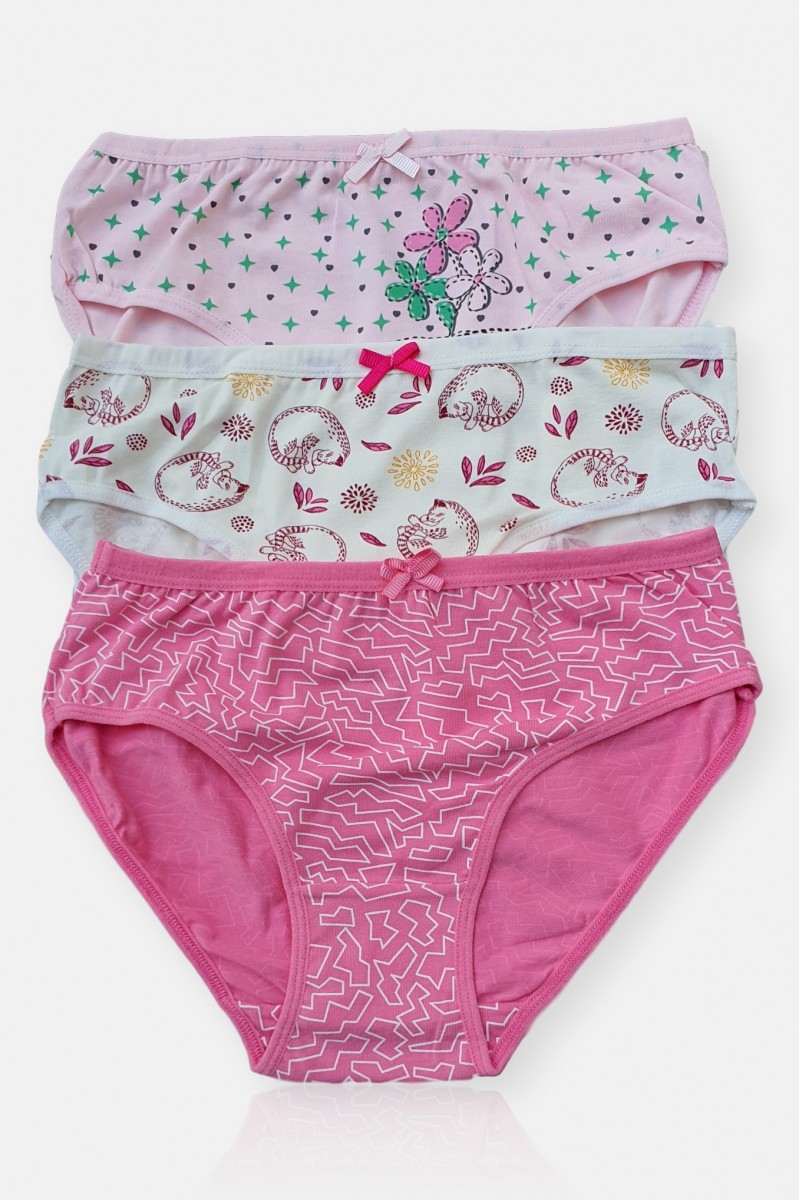 Εφηβικά εσώρουχα DONELLA 3 PACK Colors Εφηβικά εσώρουχα DONELLA 3 PACK Colors