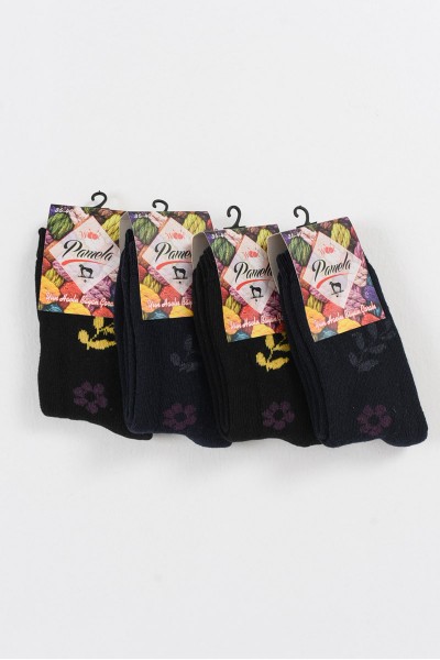Γυναικείες Ισοθερμικές Κάλτσες PAMELA 4 PACK Flower Combo 3