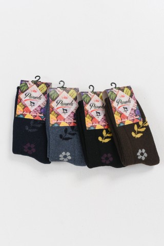Γυναικείες Ισοθερμικές Κάλτσες PAMELA 4 PACK Flower Combo 5