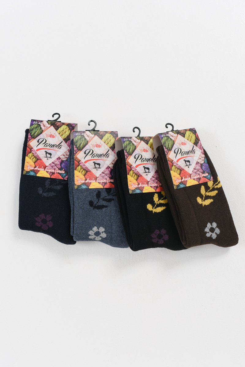 Γυναικείες Ισοθερμικές Κάλτσες PAMELA 4 PACK Flower Combo 5 Γυναικείες Ισοθερμικές Κάλτσες PAMELA 4 PACK Flower Combo 5