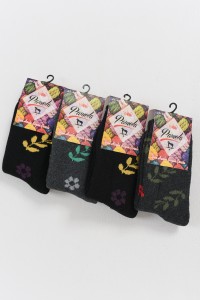 Γυναικείες Ισοθερμικές Κάλτσες PAMELA 4 PACK Flower Combo 4 Γυναικείες Ισοθερμικές Κάλτσες PAMELA 4 PACK Flower Combo 4
