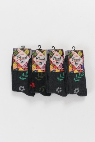 Γυναικείες Ισοθερμικές Κάλτσες PAMELA 4 PACK Flower Combo 3