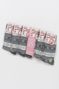 Γυναικείες κάλτσες με σχέδια Pamela 6 Pack 17-008 Γυναικείες κάλτσες με σχέδια Pamela 6 Pack 17-008