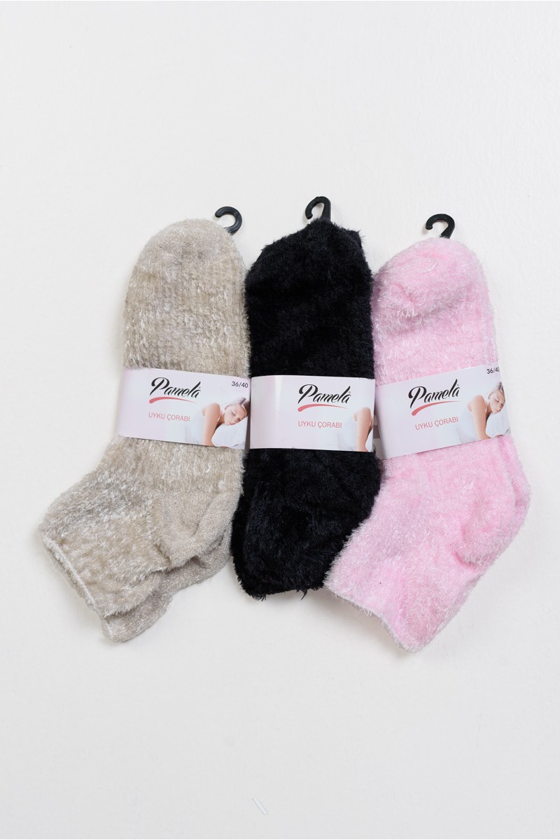 Χνουδωτές κάλτσες PAMELA 3 Pack Multicolor 3 Χνουδωτές κάλτσες PAMELA 3 Pack Multicolor 3