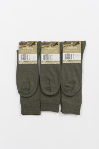Ανδρικές κάλτσες λεπτές PRESTIGE MILITARY 3 Pack
