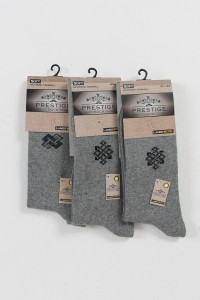 Ισοθερμικές Κάλτσες Casual PRESTIGE 3 PACK GREY Ισοθερμικές Κάλτσες Casual PRESTIGE 3 PACK GREY