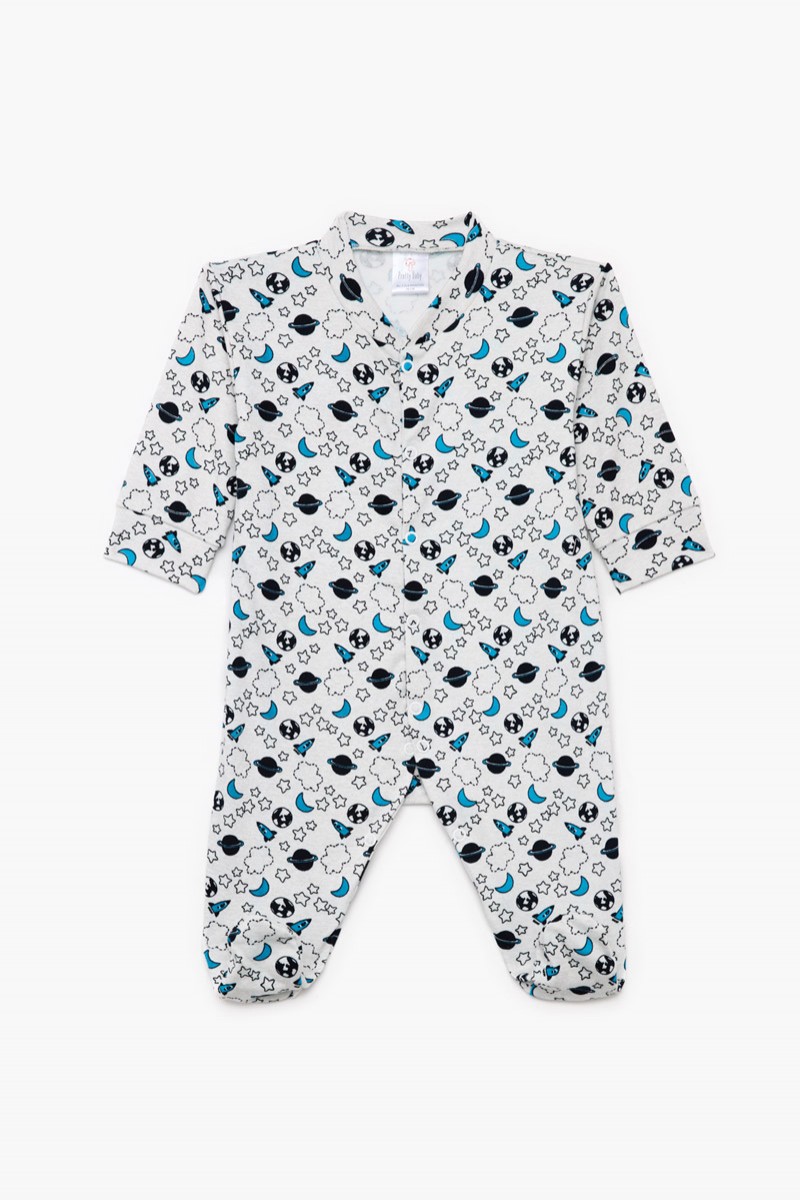 Βρεφικό φορμάκι για αγόρι PRETTY BABY 31302 ΕΚΡΟΥ Βρεφικό φορμάκι για αγόρι PRETTY BABY 31302 ΕΚΡΟΥ