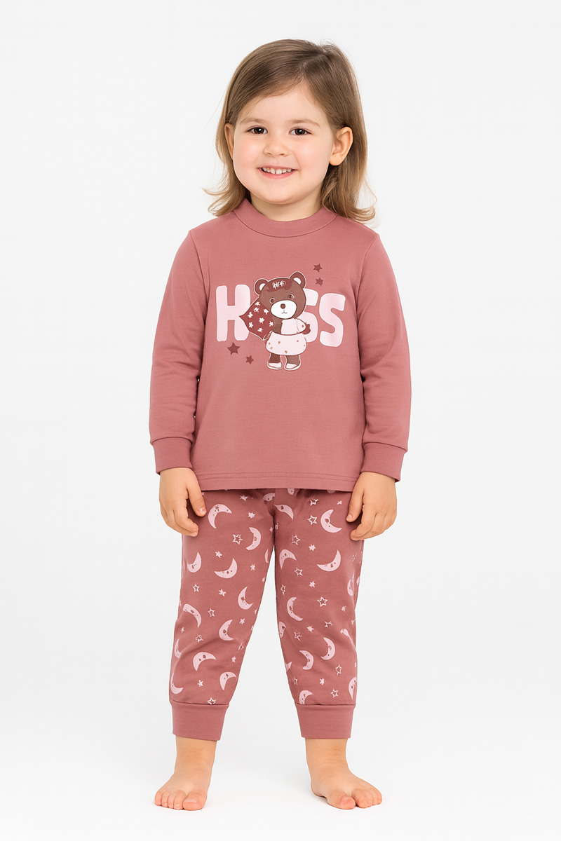 Παιδική πιτζάμα για κορίτσι PRETTY BABY 69201 ΣΑΠΙΟ ΜΗΛΟ