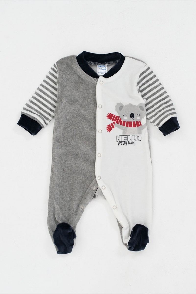 Βελουτέ φορμάκι Pretty Baby για αγόρι 35776 Βελουτέ φορμάκι Pretty Baby για αγόρι 35776