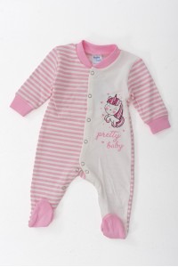Βρεφικό φορμάκι Ιντερλοκ PRETTY BABY 35896A Βρεφικό φορμάκι Ιντερλοκ PRETTY BABY 35896A