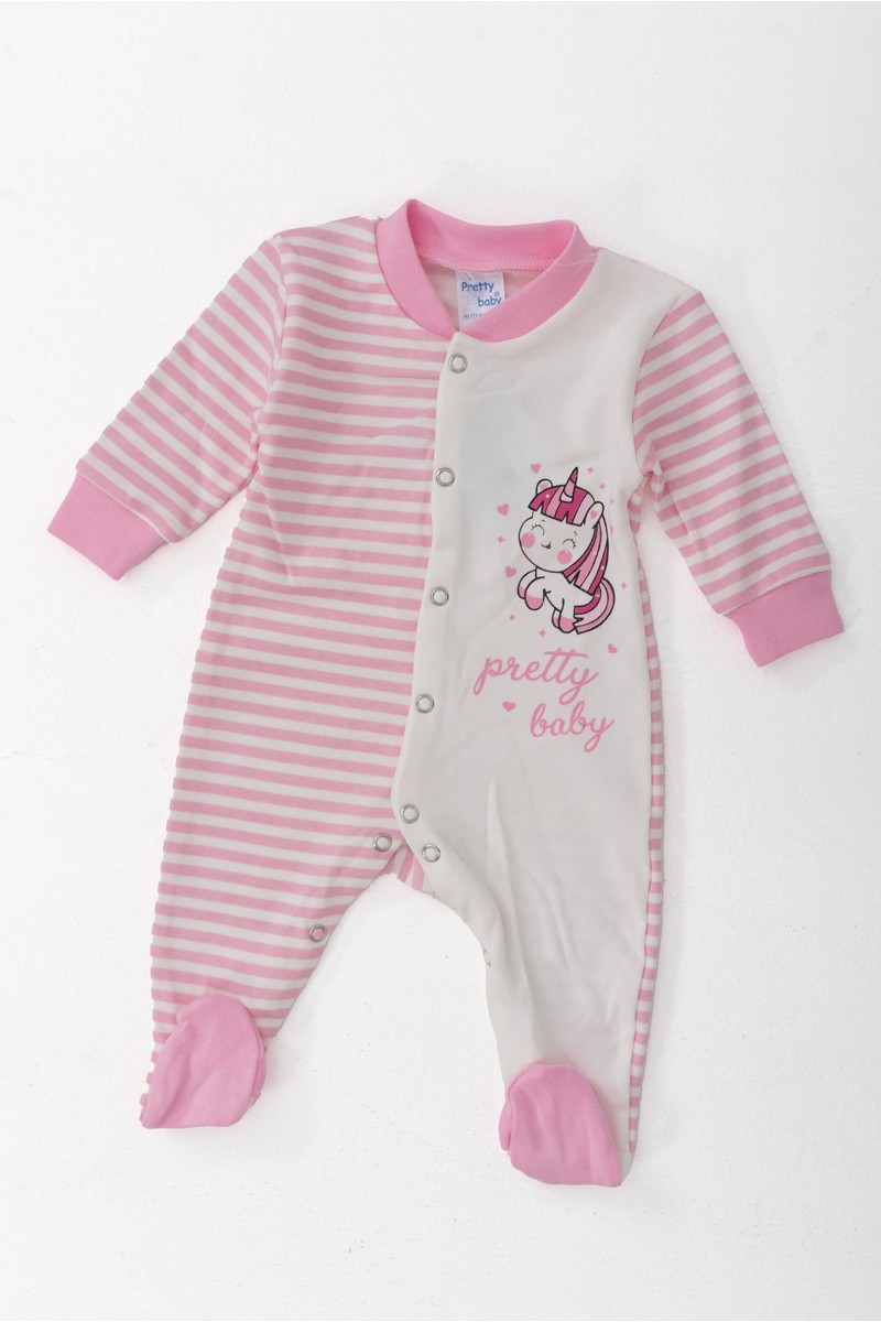 Βρεφικό φορμάκι Ιντερλοκ PRETTY BABY 35896A Βρεφικό φορμάκι Ιντερλοκ PRETTY BABY 35896A