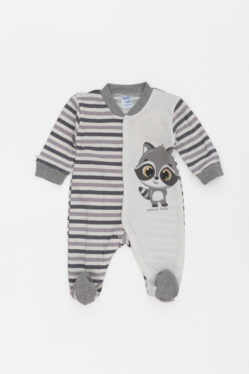 Βαμβακερό φορμάκι Pretty Baby για αγόρι 35997 Βαμβακερό φορμάκι Pretty Baby για αγόρι 35997