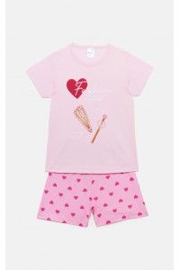 Παιδικές πιτζάμες κορίτσι Pretty Baby 63152 Ροζ