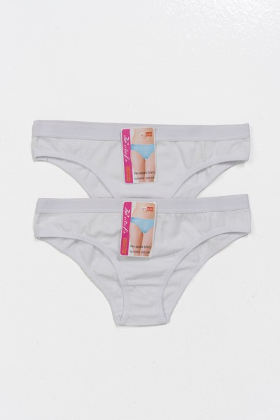 Προσφορά κιλοτάκια λευκά Power Flower 2 Pack K8003