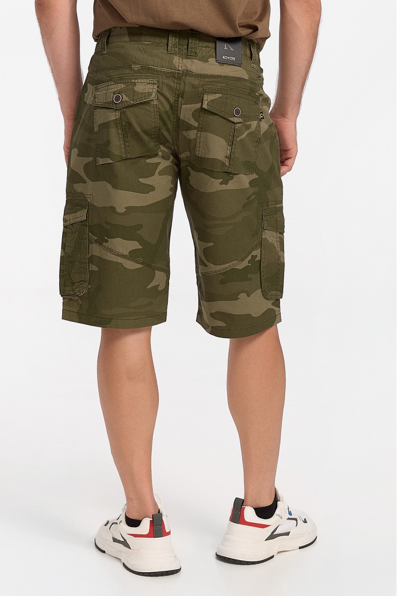 Ανδρική βερμούδα KOYOTE Army Cargo Ανδρική βερμούδα KOYOTE Army Cargo