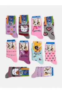 Παιδικές κάλτσες DESIGN Girls 10 Ζεύγη Combo 1 Παιδικές κάλτσες DESIGN Girls 10 Ζεύγη Combo 1