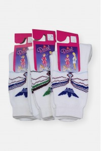Παιδικές κάλτσες CARAVEL White 3Pack