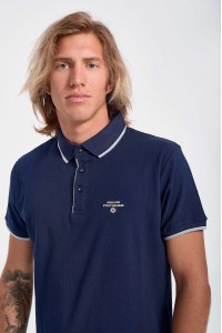 Ανδρική μπλούζα Polo Pique REBASE NAVY Καλοκαίρι 2020 Ανδρική μπλούζα Polo Pique REBASE NAVY Καλοκαίρι 2020