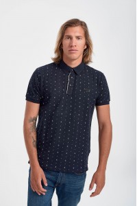 Ανδρική μπλούζα Polo Pique REBASE Anchor NAVY Ανδρική μπλούζα Polo Pique REBASE Anchor NAVY