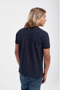 Ανδρική μπλούζα Polo Pique REBASE Anchor NAVY Ανδρική μπλούζα Polo Pique REBASE Anchor NAVY