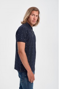 Ανδρική μπλούζα Polo Pique REBASE Anchor NAVY Ανδρική μπλούζα Polo Pique REBASE Anchor NAVY