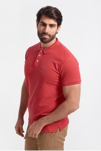 Ανδρικό Polo Πικέ REBASE RGS 32S CORAL