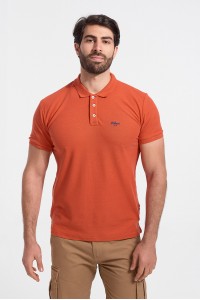 Ανδρικό Polo Πικέ REBASE RGS 32S ORANGE