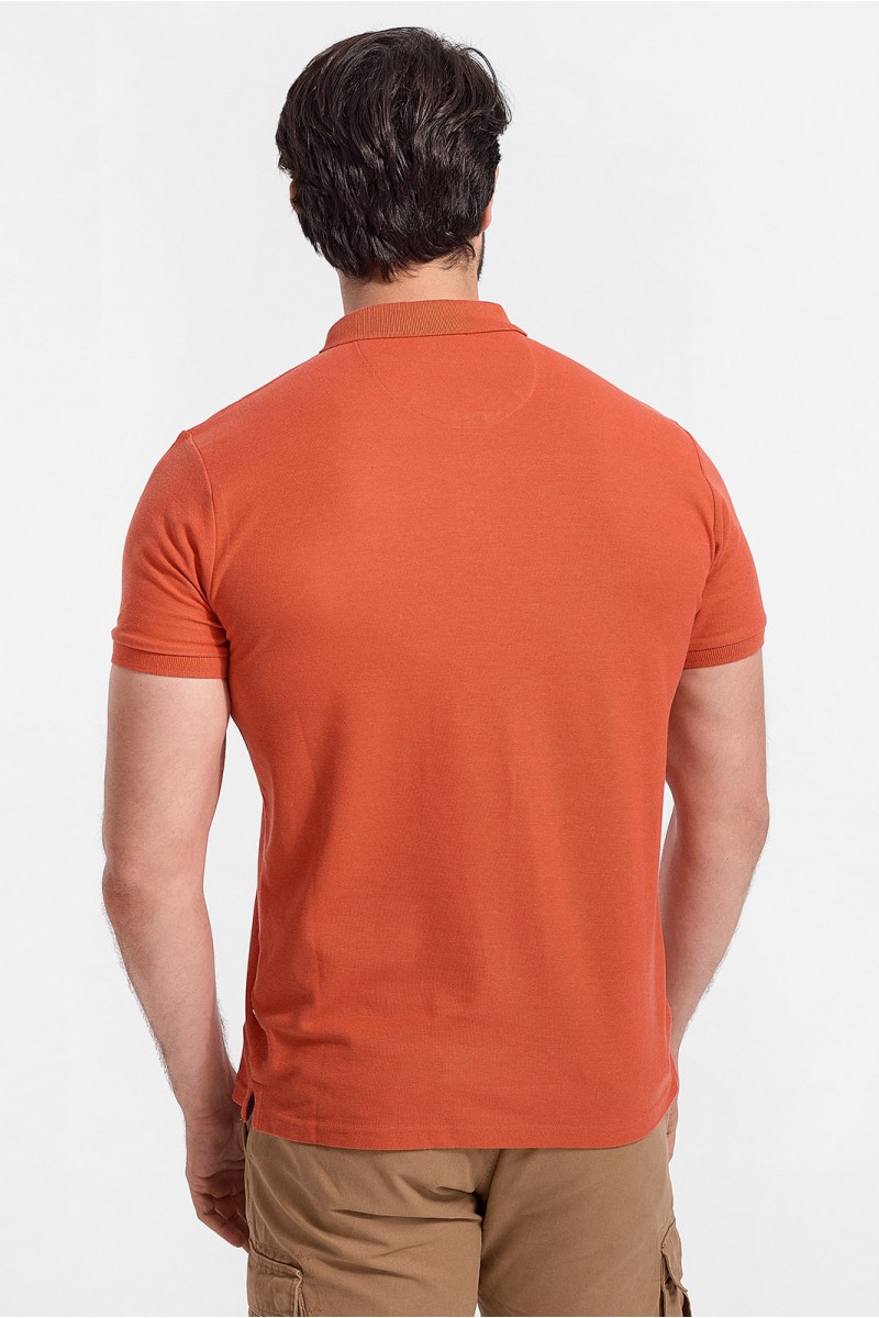 Ανδρικό Polo Πικέ REBASE RGS 32S ORANGE