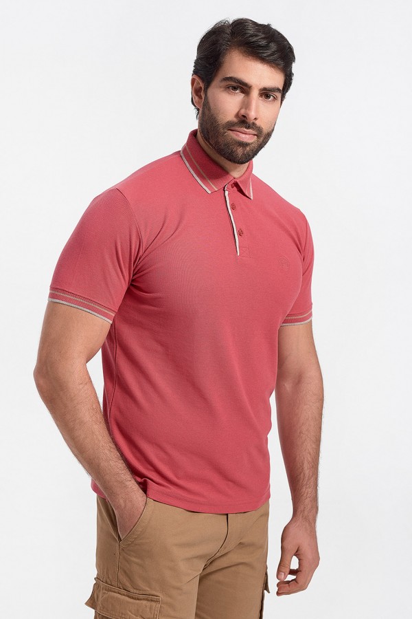 Ανδρικό Polo Πικέ REBASE RPS 263s CORAL