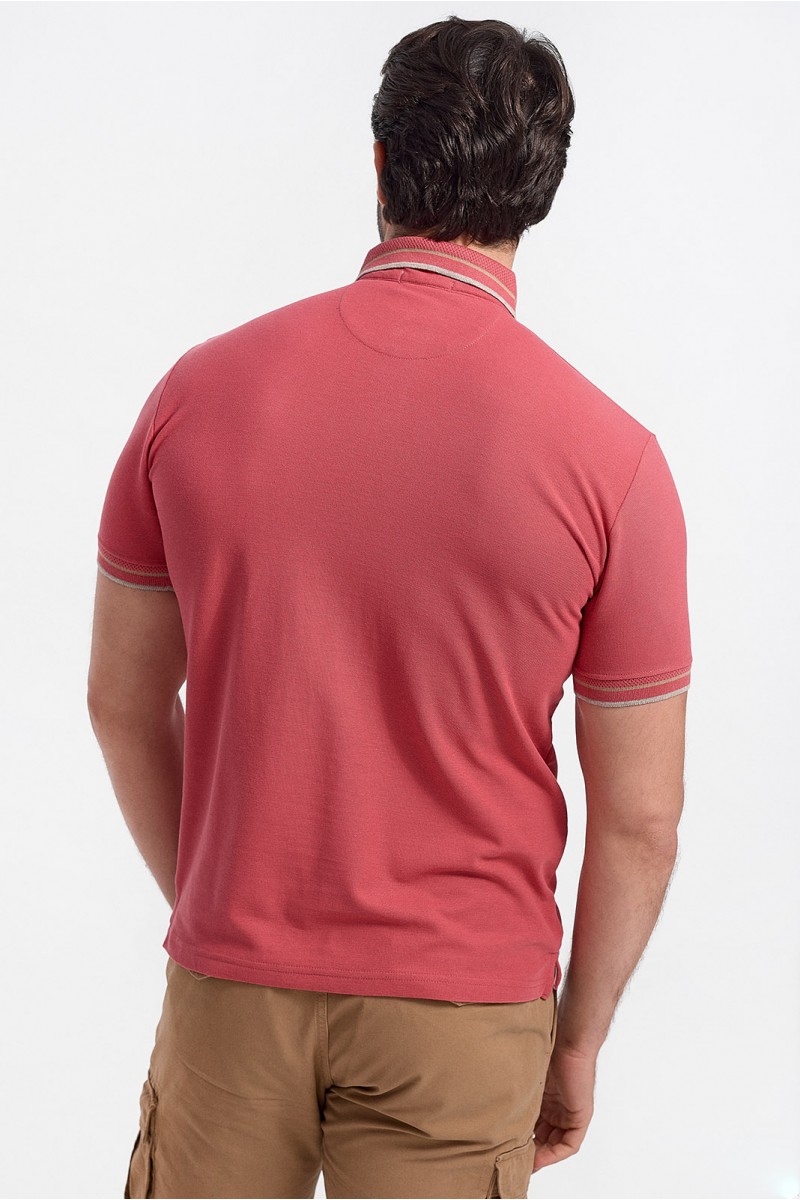 Ανδρικό Polo Πικέ REBASE RPS 263s CORAL