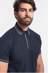 Ανδρικό Polo Πικέ REBASE RPS 263s NAVY