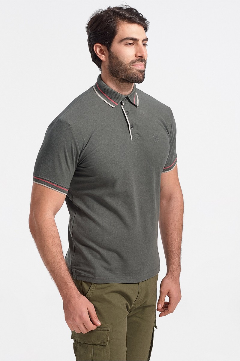 Ανδρικό Polo Πικέ REBASE RPS 263s KHAKI