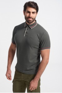 Ανδρικό Polo Πικέ REBASE RPS 263s KHAKI