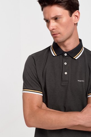 Μπλούζα Polo Pique REBASE RPS 283S ANTHRACITE