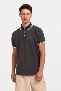 Μπλούζα Polo Pique REBASE RPS 283S ANTHRACITE