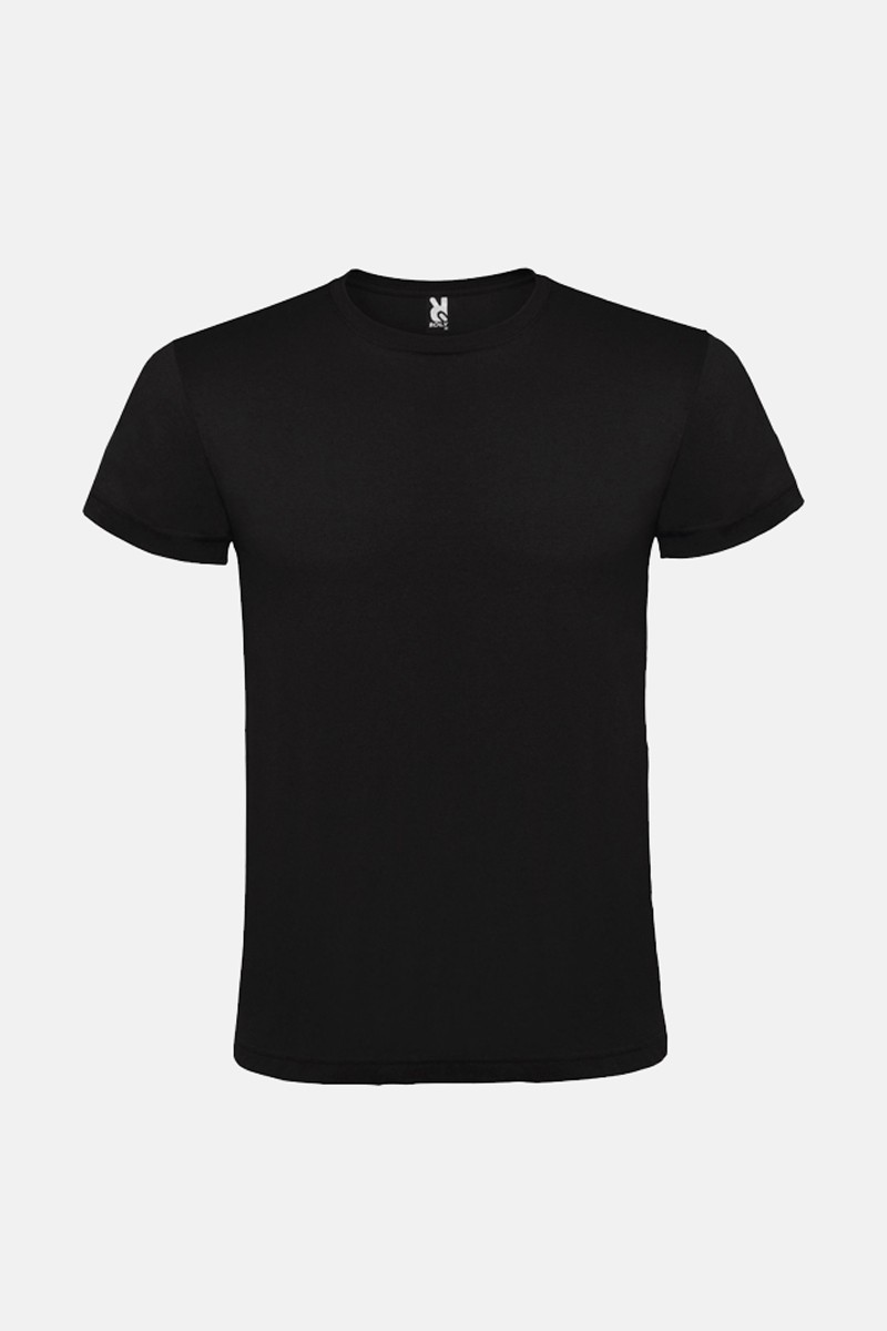 Ανδρικό T-Shirt ROLY ATOMIC 150 PLUS SIZE ΜΑΥΡΟ