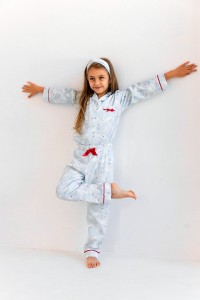 Παιδική πιτζάμα SENSIS WHITE BEAR KIDS Παιδική πιτζάμα SENSIS WHITE BEAR KIDS