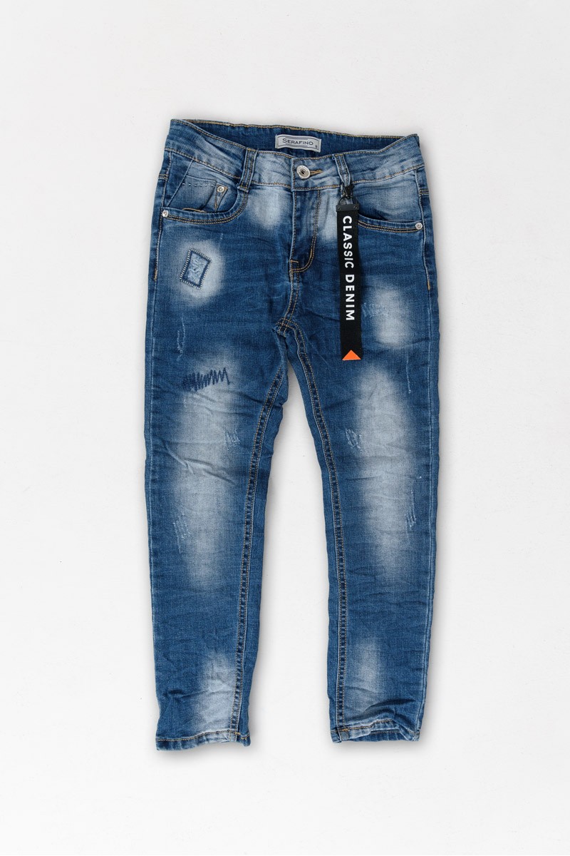 Εφηβικό Τζιν SERAFINO Classic Denim 282 Εφηβικό Τζιν SERAFINO Classic Denim 282